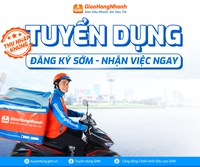 Tuyển Dụng Giao Hàng Nhanh MR Tín