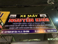 CỮA HÀNG XE  NGUYỄN KHẢI 96a Trường chinh q12